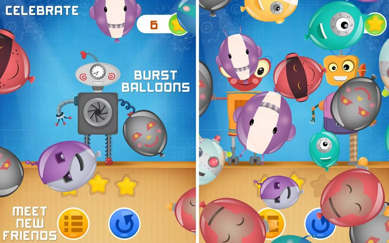 Robot game for preschool kids应用截图