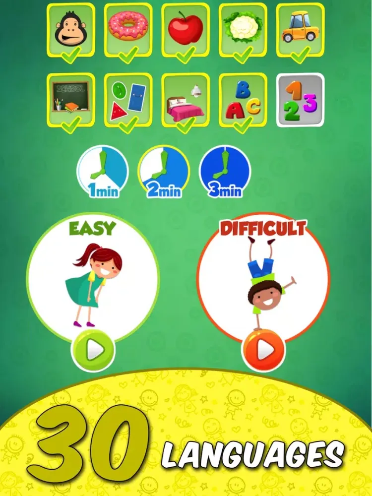 Capturas de pantalla de Two player games for kids iPad 