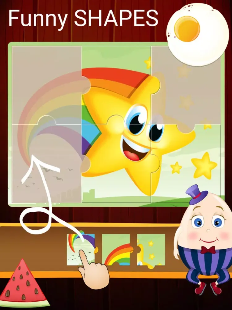 Скриншоты Cartoon puzzle - Toddler game iPad 