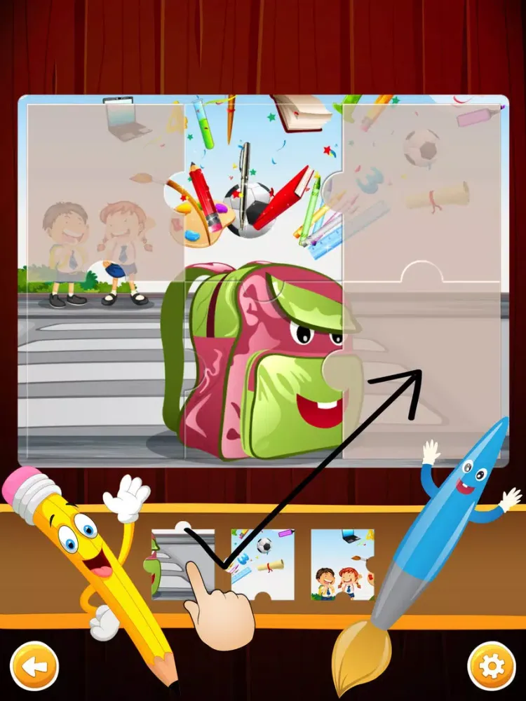 Скриншоты Cartoon puzzle - Toddler game iPad 