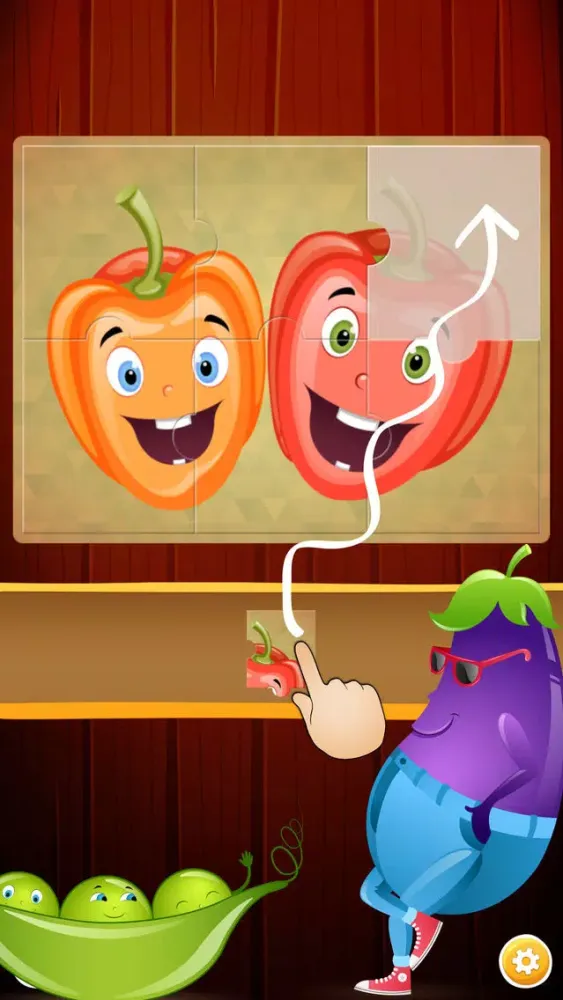 Скриншоты Cartoon puzzle - Toddler game