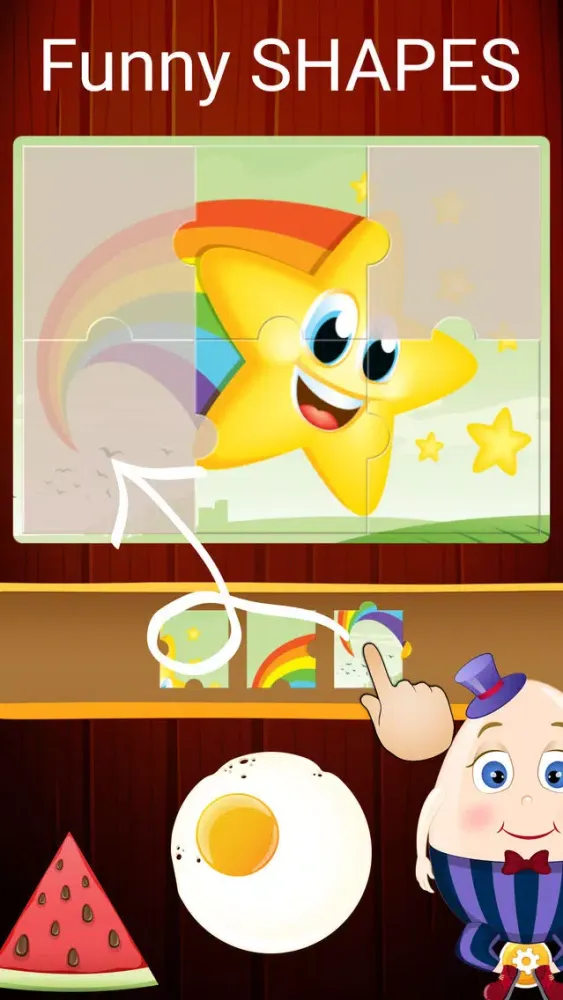 Скриншоты Cartoon puzzle - Toddler game