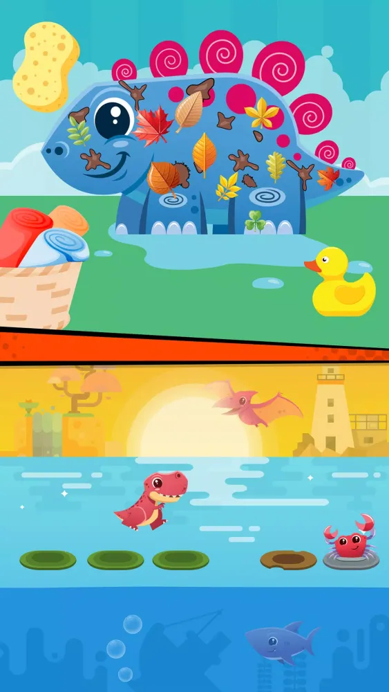 Dinosaur games - Kids game Ekran Görüntüleri