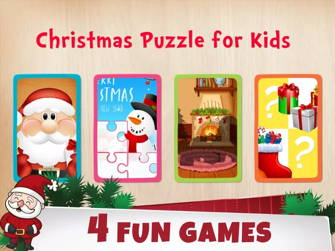 تصاویر Kids Christmas games iPad 
