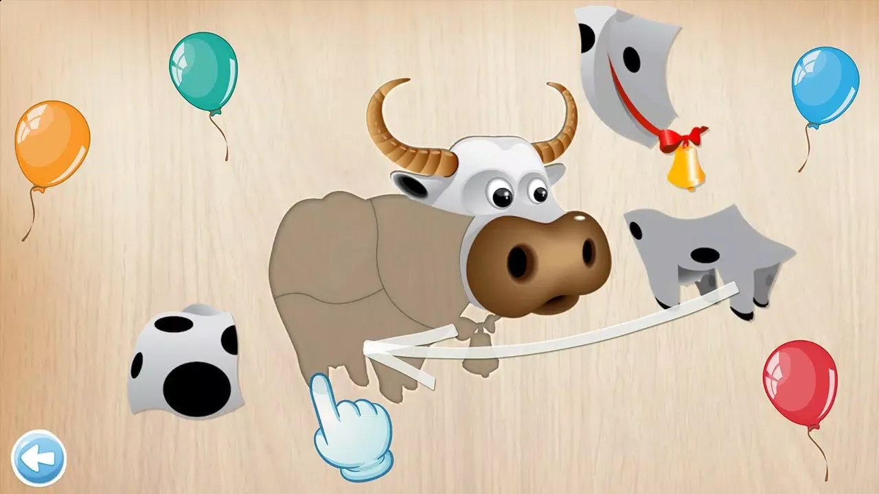 Animals Puzzle for Kids Ekran Görüntüleri