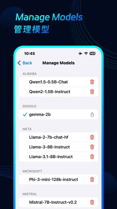 xChat AI - Offline Chatbot Ekran Görüntüleri