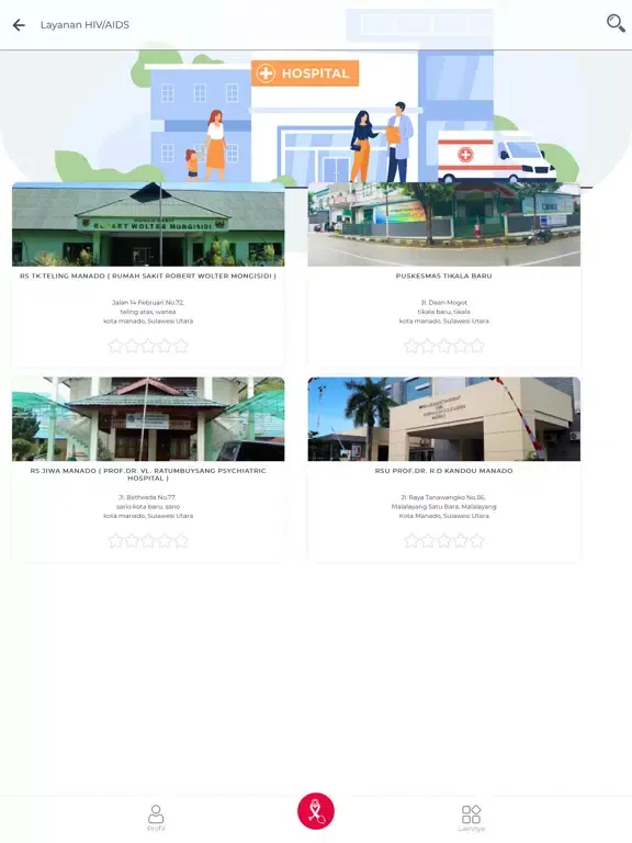 Ảnh chụp màn hình của Sobat Sehat iPad 