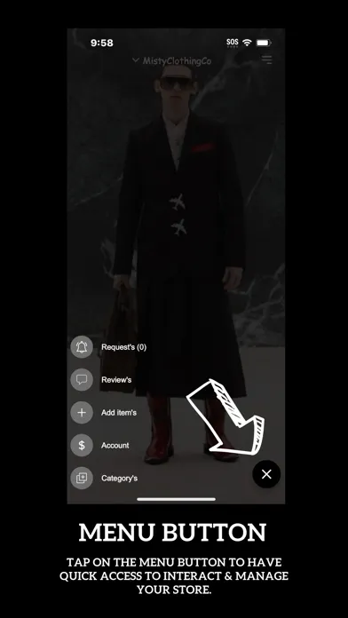 Captures d'écran de iAccesss Store App