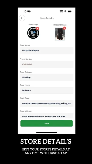 Captures d'écran de iAccesss Store App
