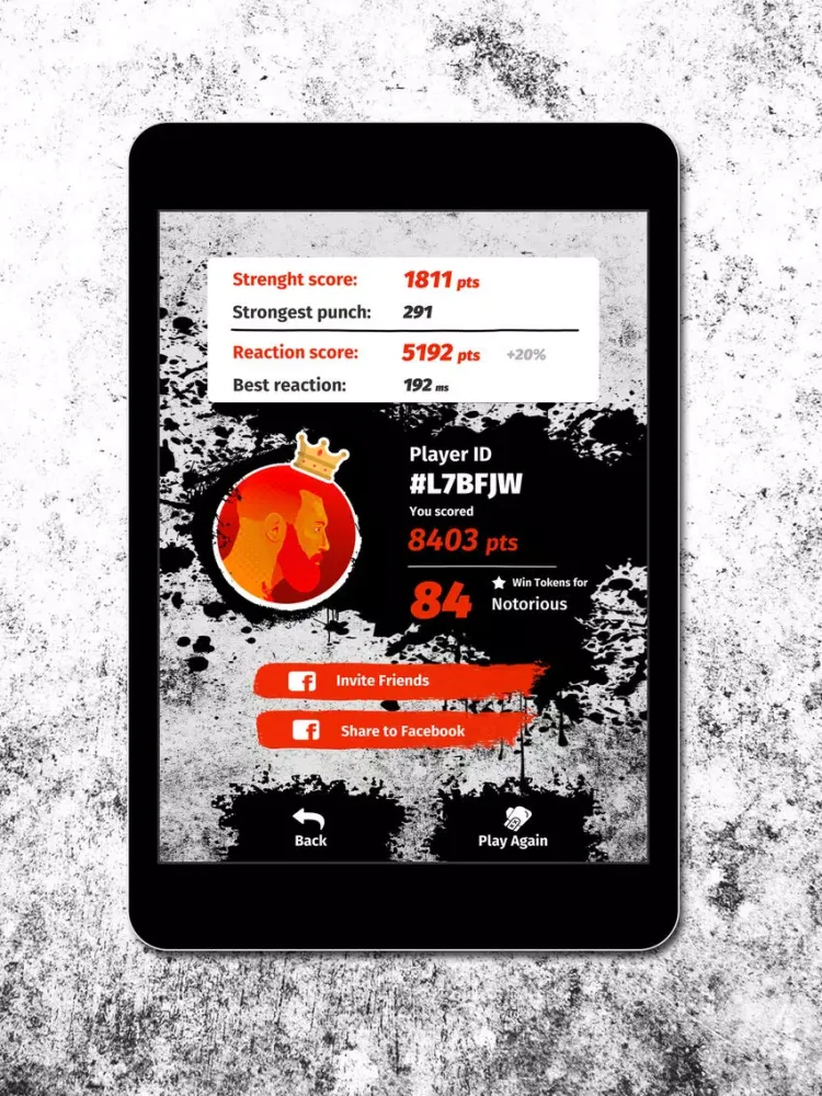 Punch Up! Punching Meter Games iPad  স্ক্রিনশট