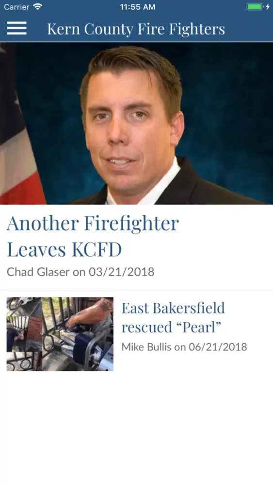ภาพหน้าจอของ Kern County Firefighters