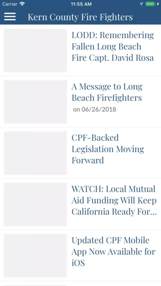 ภาพหน้าจอของ Kern County Firefighters
