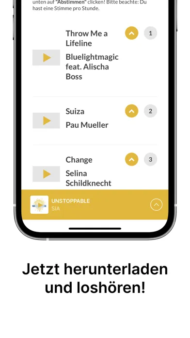 Zrzuty ekranu Radio Sunshine