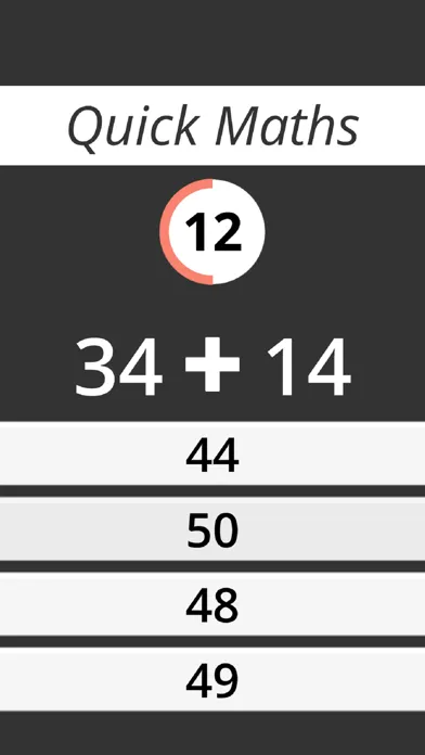 Casual Quick Maths應用截圖