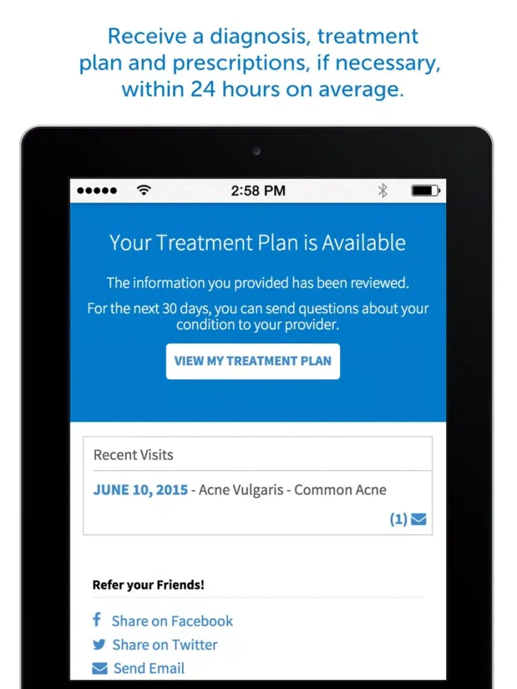 Advanced Dermatology iPad  Ekran Görüntüleri