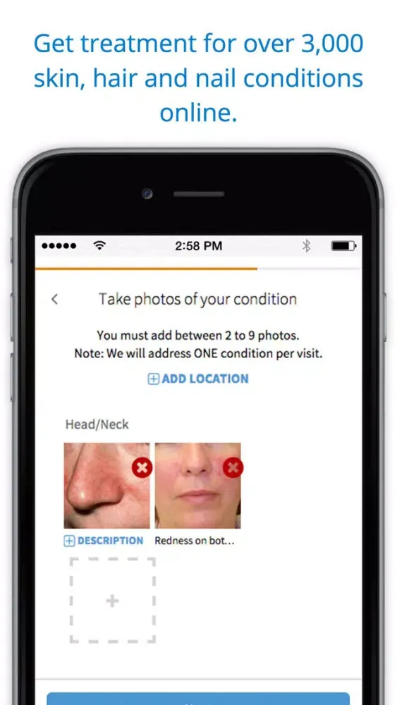 DermatologistOnCall - Online Dermatology Care Screenshots