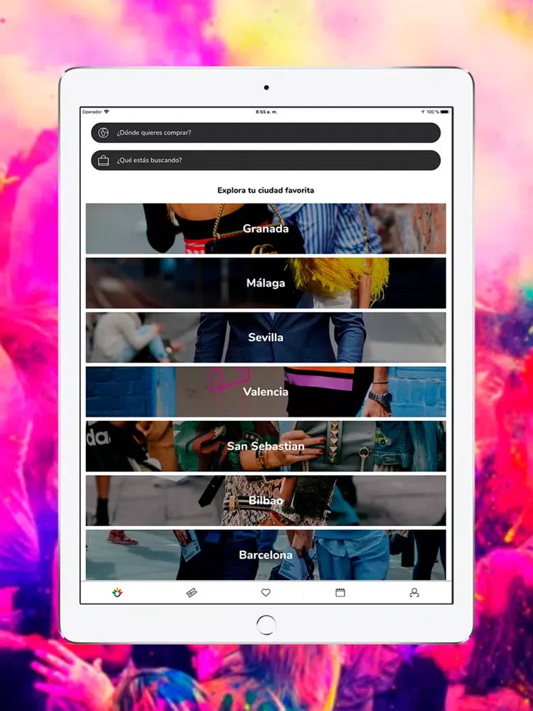 Скриншоты opeople iPad 