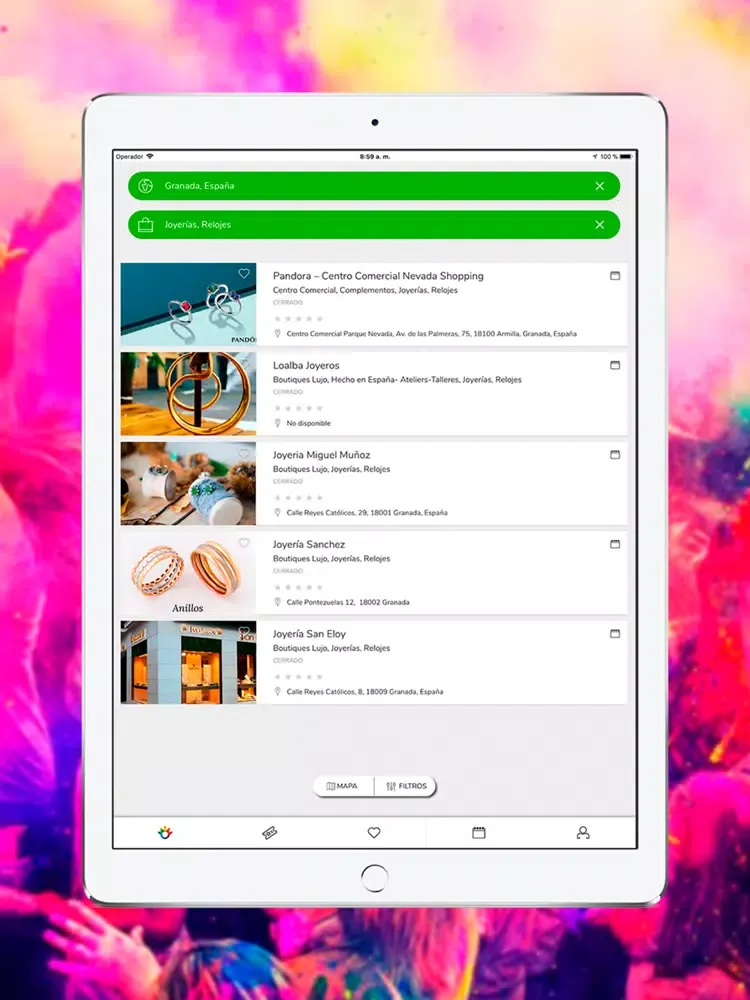 Скриншоты opeople iPad 