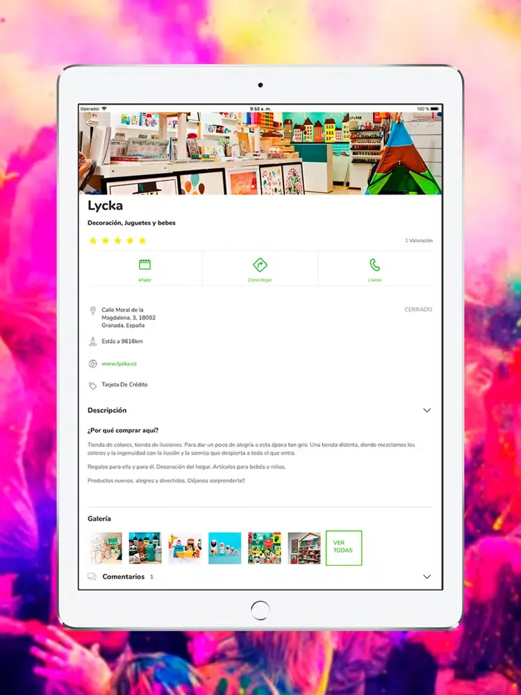 Скриншоты opeople iPad 