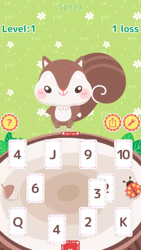 ภาพหน้าจอของ Speed - トランプカードゲーム