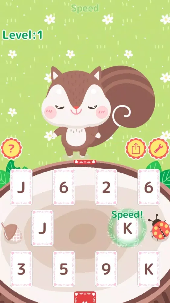 ภาพหน้าจอของ Speed - トランプカードゲーム
