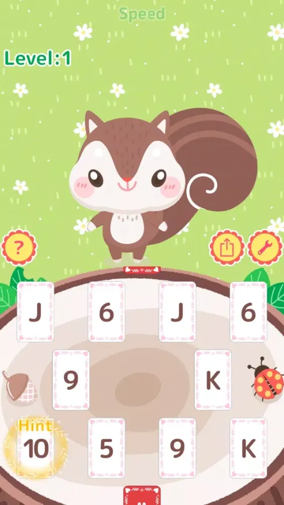 ภาพหน้าจอของ Speed - トランプカードゲーム