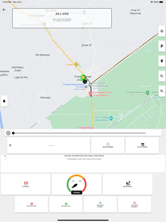 Capturas de pantalla de IAI TRACK PRO iPad 