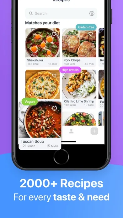 Ảnh chụp màn hình của Nutrilog: Meal Calorie Counter