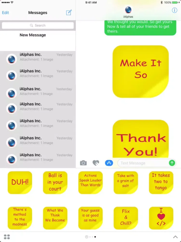 Mega Sticky Notes Pack iPad  스크린샷