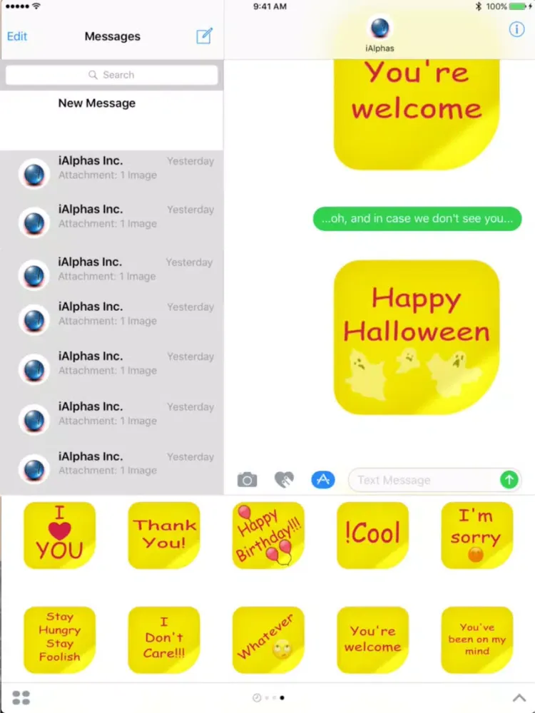 Mega Sticky Notes Pack iPad  스크린샷