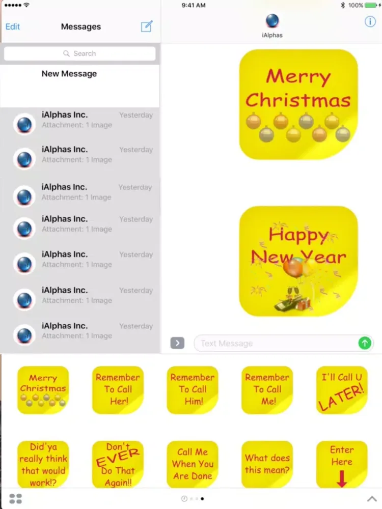 Mega Sticky Notes Pack iPad  스크린샷