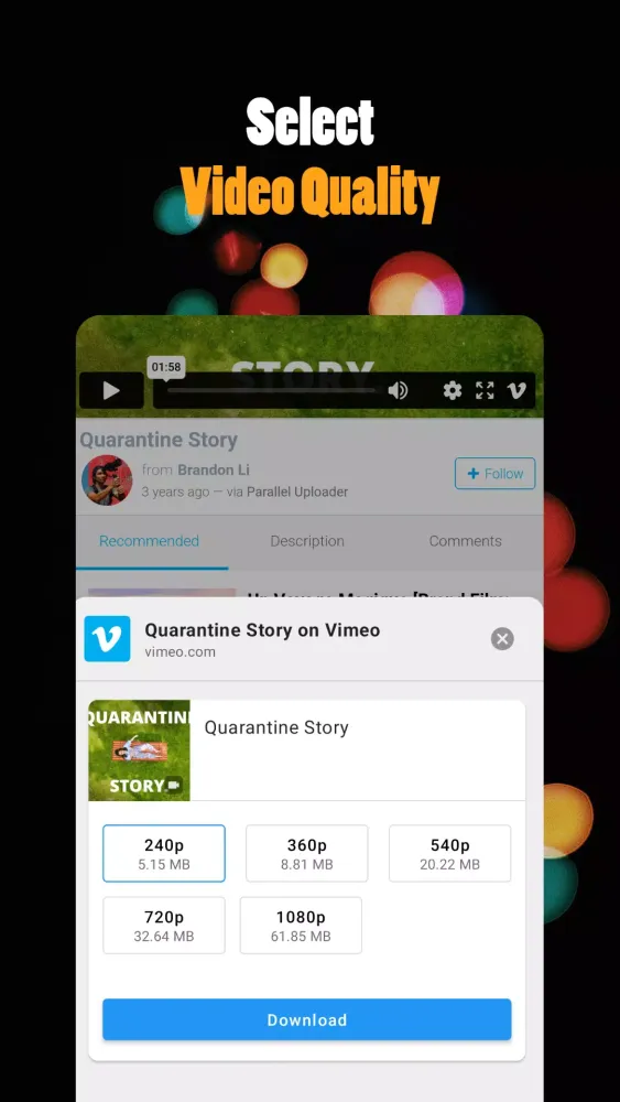 My Video Downloader स्क्रीनशॉट