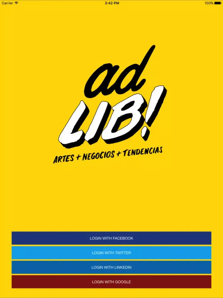 adLib iPad 應用截圖