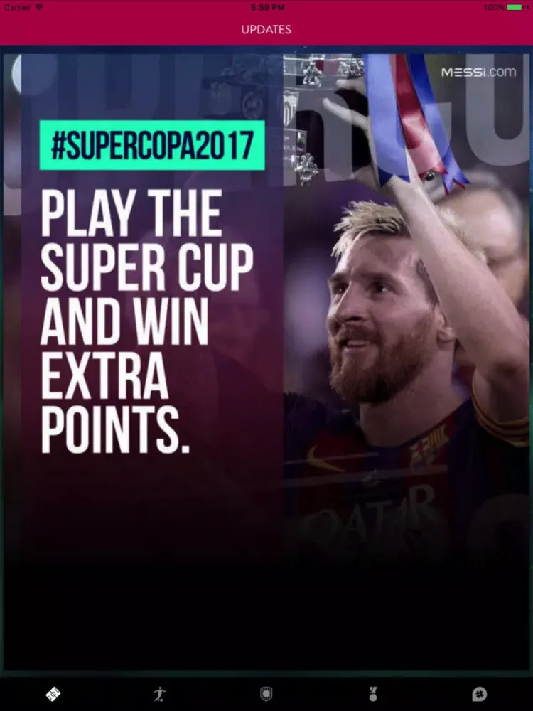 Messi Oficial iPad  سکرین شاٹس