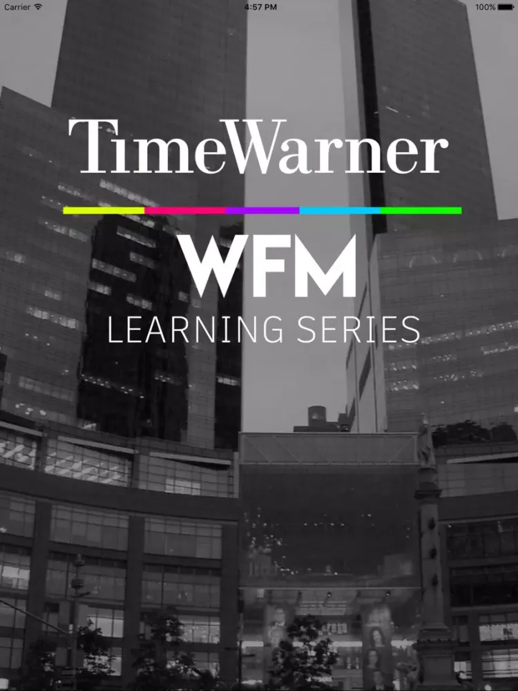Ảnh chụp màn hình của TW-WFM Learning series iPad 