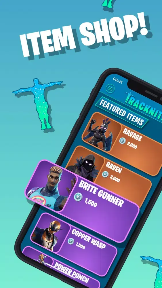 TrackNite: Fortnite Companion স্ক্রিনশট