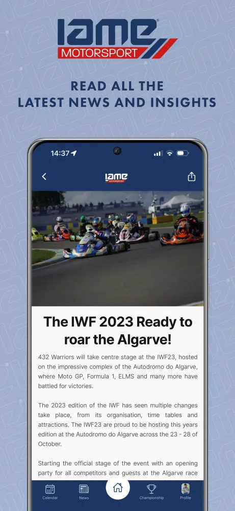 IAME Motorsport Screenshots