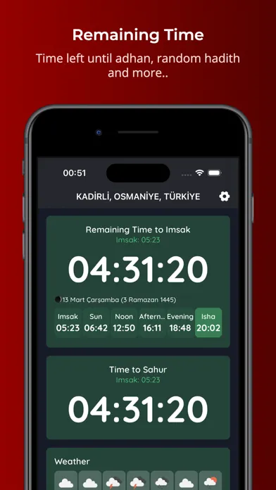 Capturas de pantalla de Adhan Time: Tasbeeh, Prayer