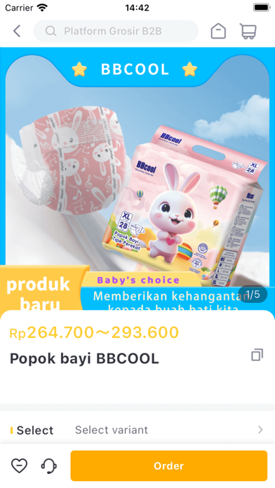 Screenshot di Abstore Grosir