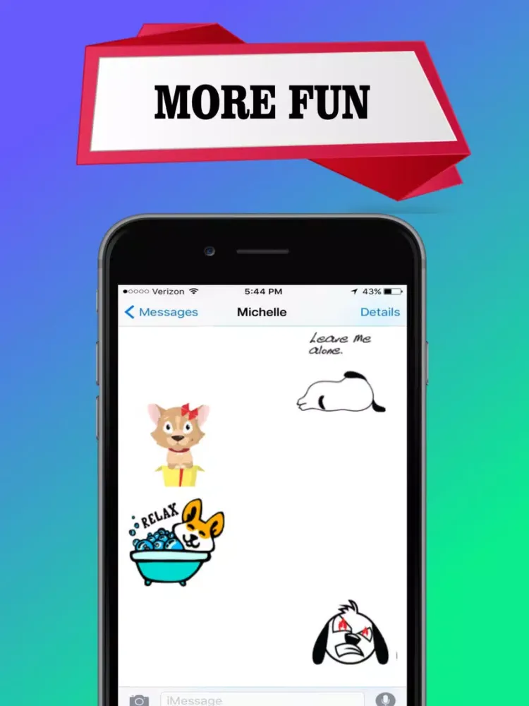Dogmoji - Dog Emoji & Stickers iPad  스크린샷