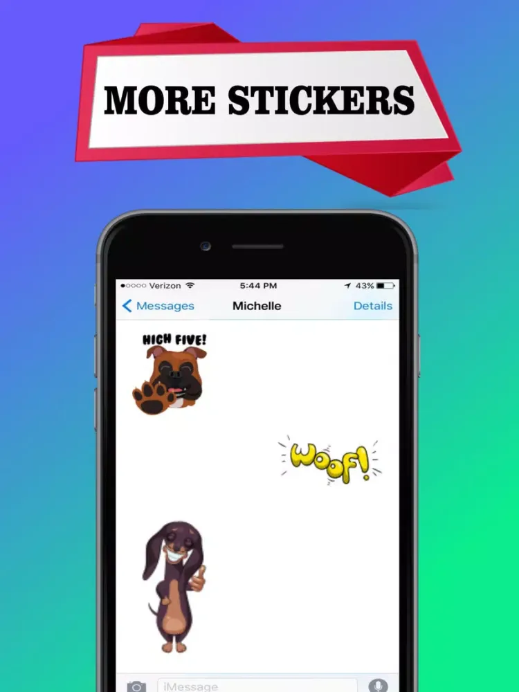 Dogmoji - Dog Emoji & Stickers iPad  스크린샷