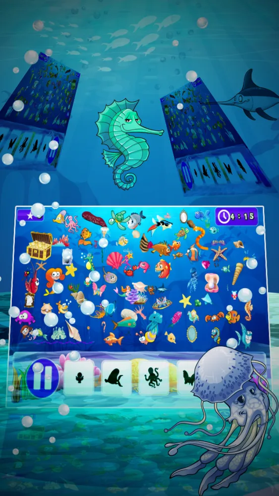 Mermaid Princess Hidden Objects: I Spy Underwater Marine Animal Search Screenshots
