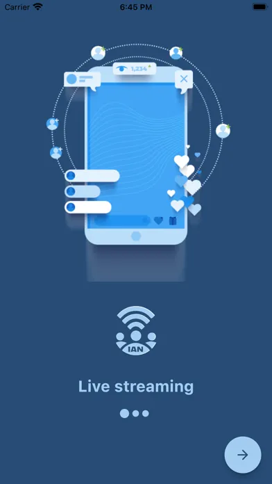ภาพหน้าจอของ Interactive Audience Network