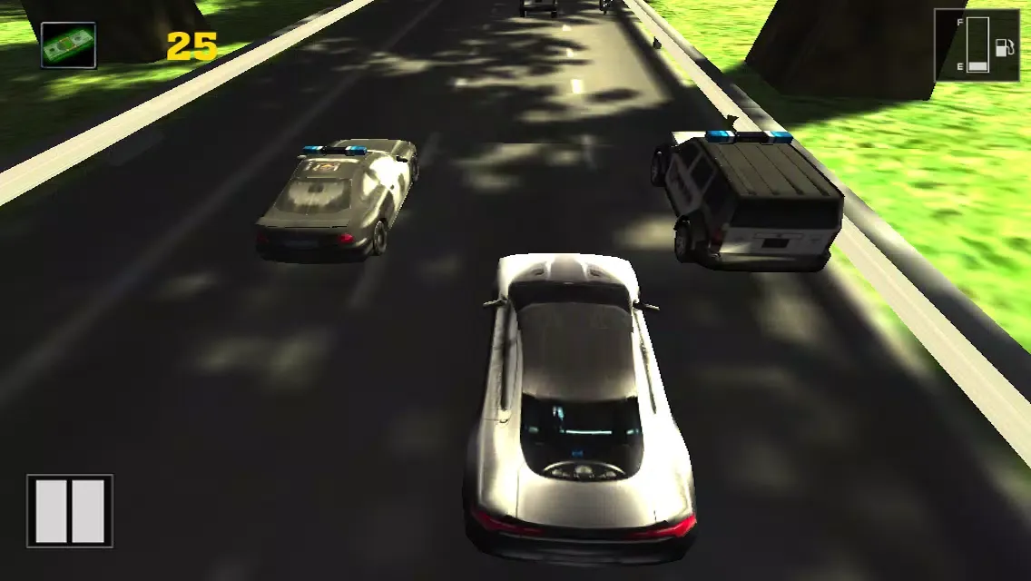 Tangkapan skrin High Speed Racing 3D: Unreal Cop Smash