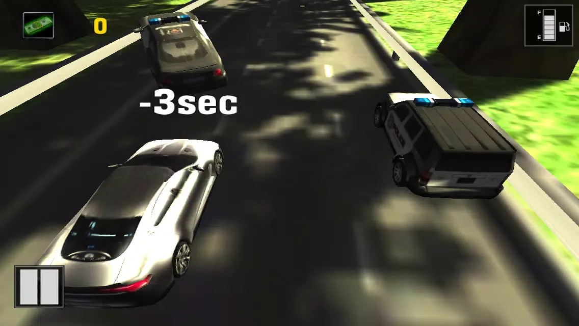 Tangkapan skrin High Speed Racing 3D: Unreal Cop Smash