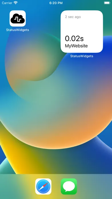 Скриншоты StatusWidgets