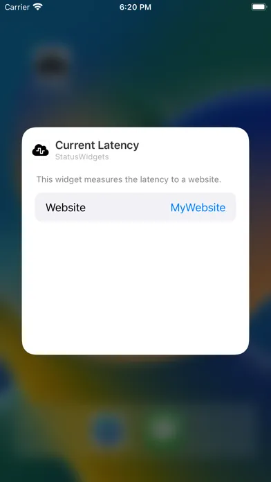 Скриншоты StatusWidgets