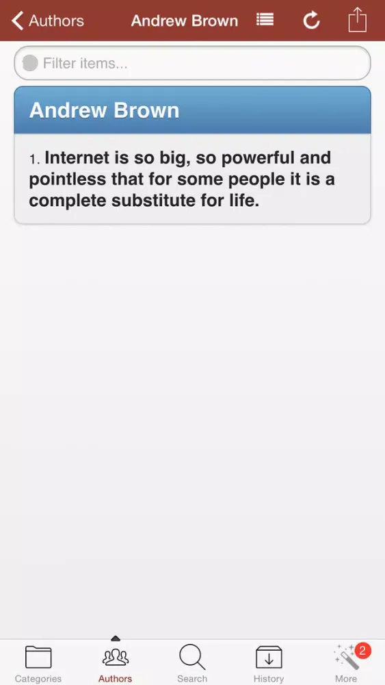 62,000 Famous Quotes スクリーンショット