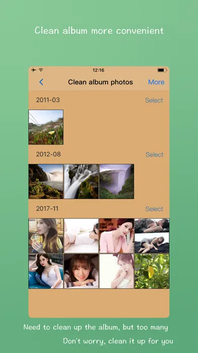 Screenshot di iVault, Private photo albums