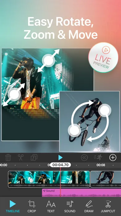 Crop Video Square Editor スクリーンショット